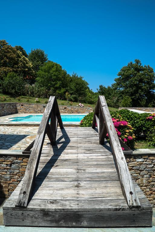 Luxury Villa With Pool In Tsagarada Exteriör bild